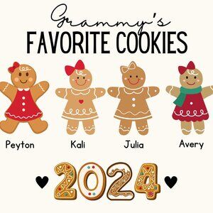 Personalized Print Grammy - Grammy's Cookies